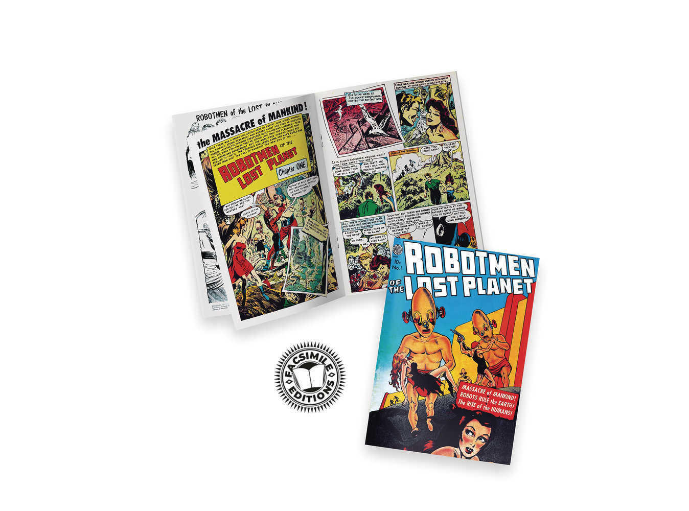 Ps Artbooks Robotmen Of The Lost Planet Facsmile Edition