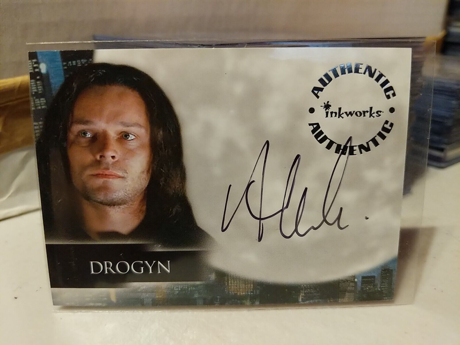 2004 Angel Season 5 Alec Newman A40 Autograph Card *Drogyn* NM 