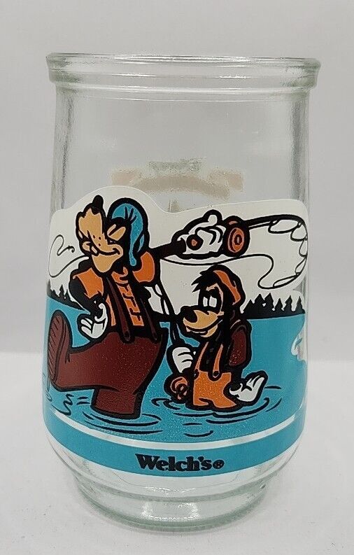 Welch's Jelly Glass Disney A Goofy Movie #5 Father and Son Time