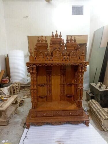 hand carve temple gopuramfor Home Décor Wooden Temple south Indian design unique