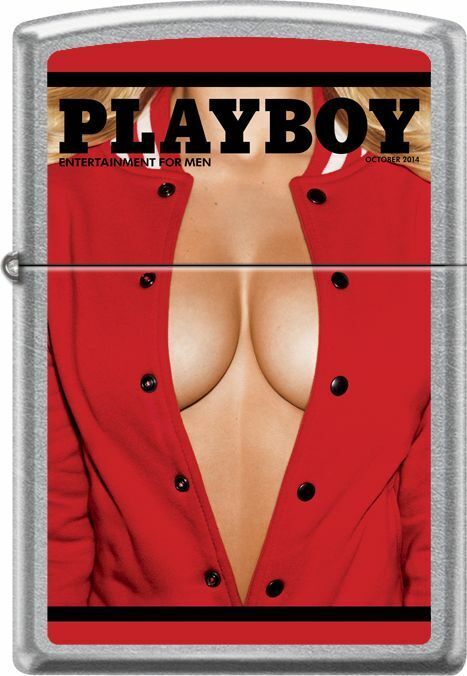 Playboy - Chest Street Chrome Zippo Lighter