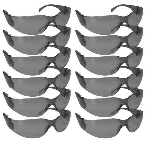 12 Pack Colored Safety Glasses, Scratch Resistant, For Adult & Youth, ANSI Z87.1