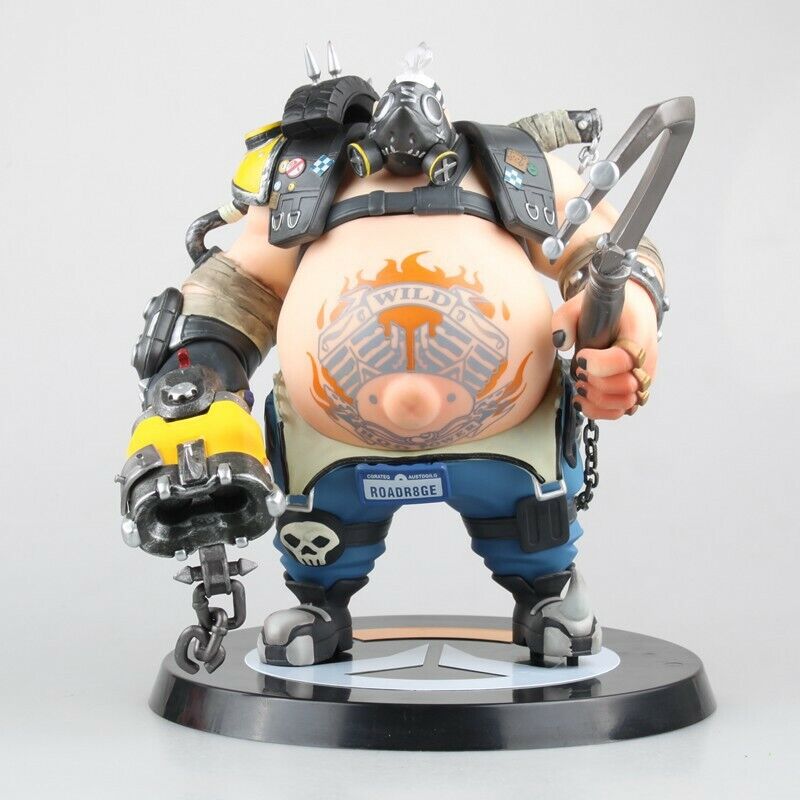 Hot Games Overwatch ROADHOG 3D Model PVC Action Figures Collectible Toys Gifts