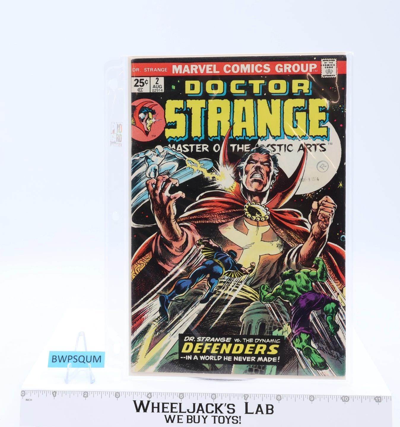 Doctor Strange vs The Defenders #2 1974 Marvel Comics Master of the Mystic Arts