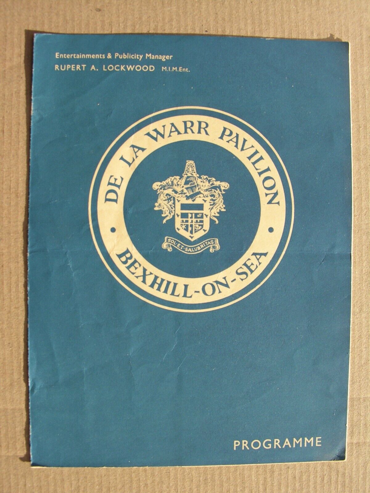 1967 DE LA WARR PAVILION, BEXHILL-ON-SEA, Marion Studholme Concert Orchestra