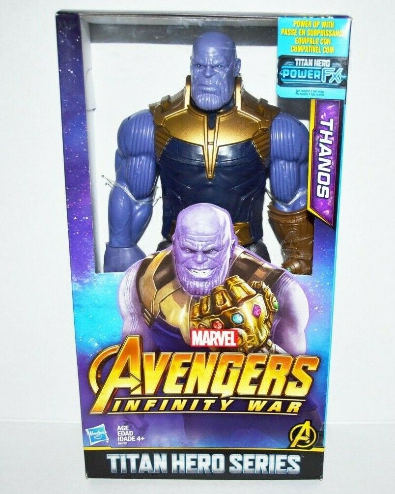 Marvel Avenger Infinity War Titan Hero Series Thanos Power FX Port Action Figure