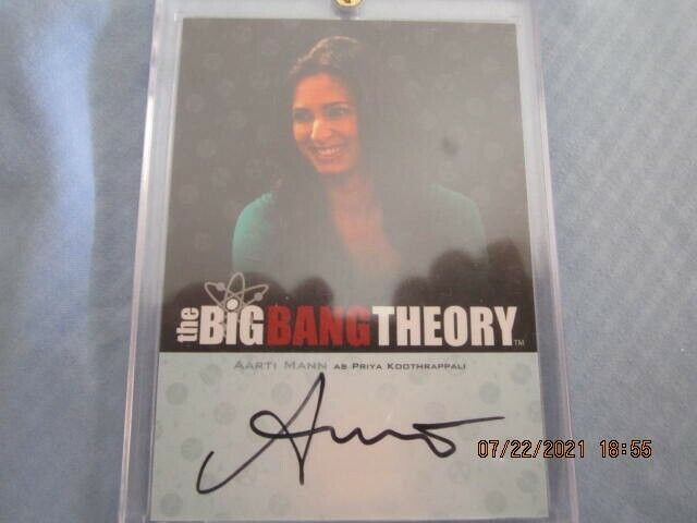 Big Bang Theory - Authentic Autographed Card - Priya Koothrappali 