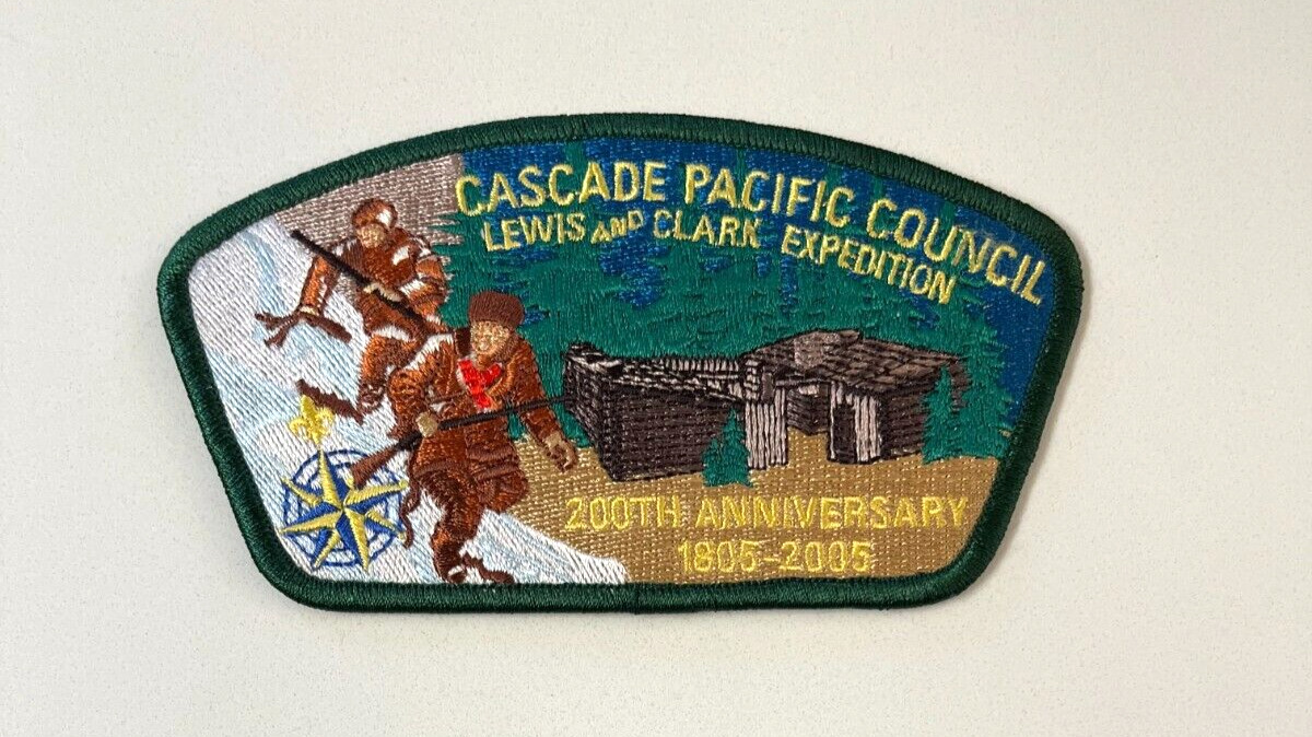 Boy Scout Cascade Pacific Council CSP SA-56 Lewis & Clark 200th Ann. 2005