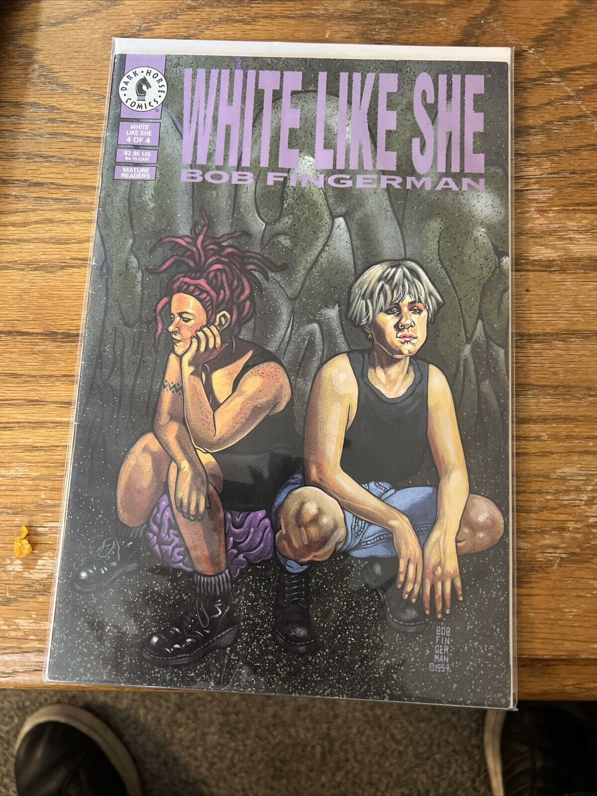 White Like She #4 in Near Mint + condition. Dark Horse comics [z{