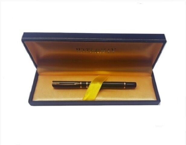 Waterman 18276-3 | Grey Lacquer & Gold Fountain Pen | Paris (New)
