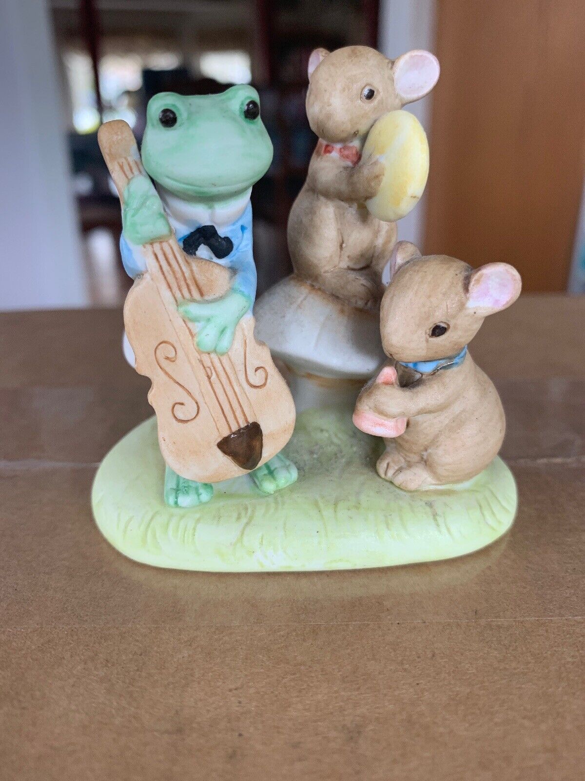Happy Tunes Tiny Talk Designer Collection Series IV Frog & Mice Music Band Rare