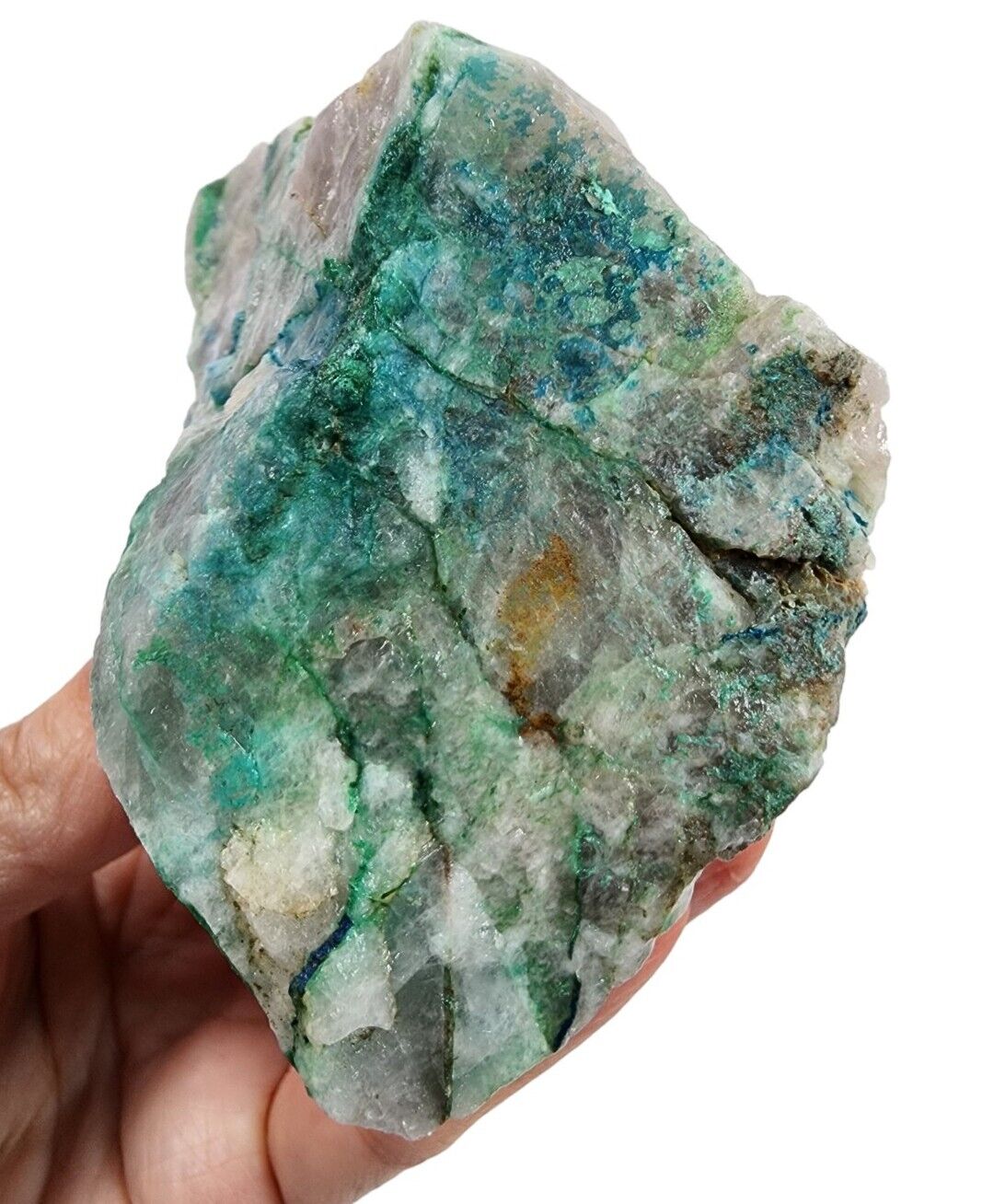 Quantum Quattro Crystal Natural Lapidary Rough Stone 282 grams