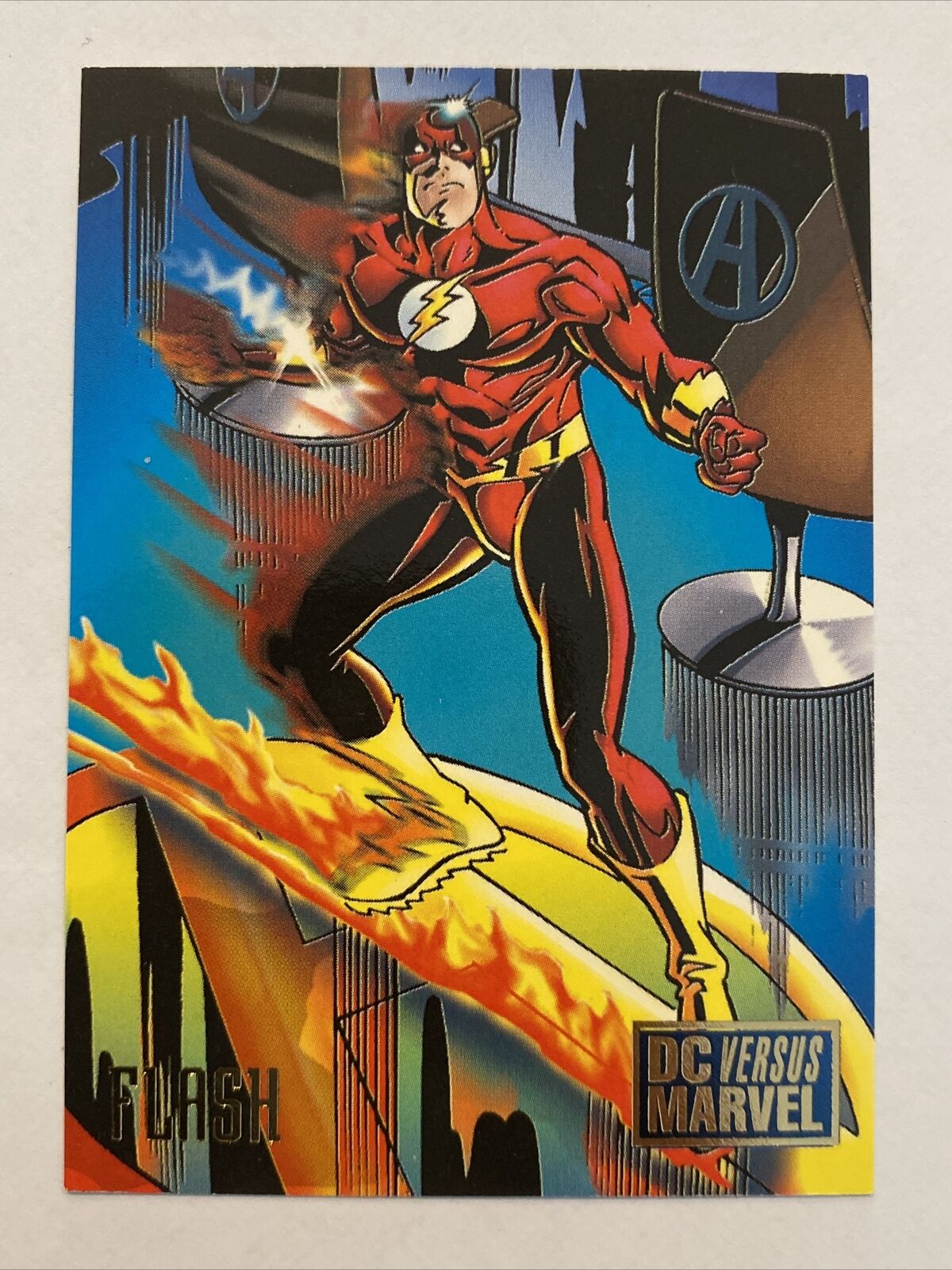 1995 DC Versus Marvel (Fleer/SkyBox) FLASH \