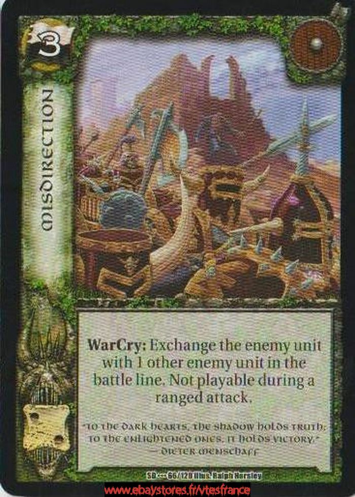 Warcry CCG - Misdirection #66 / SoD ENG