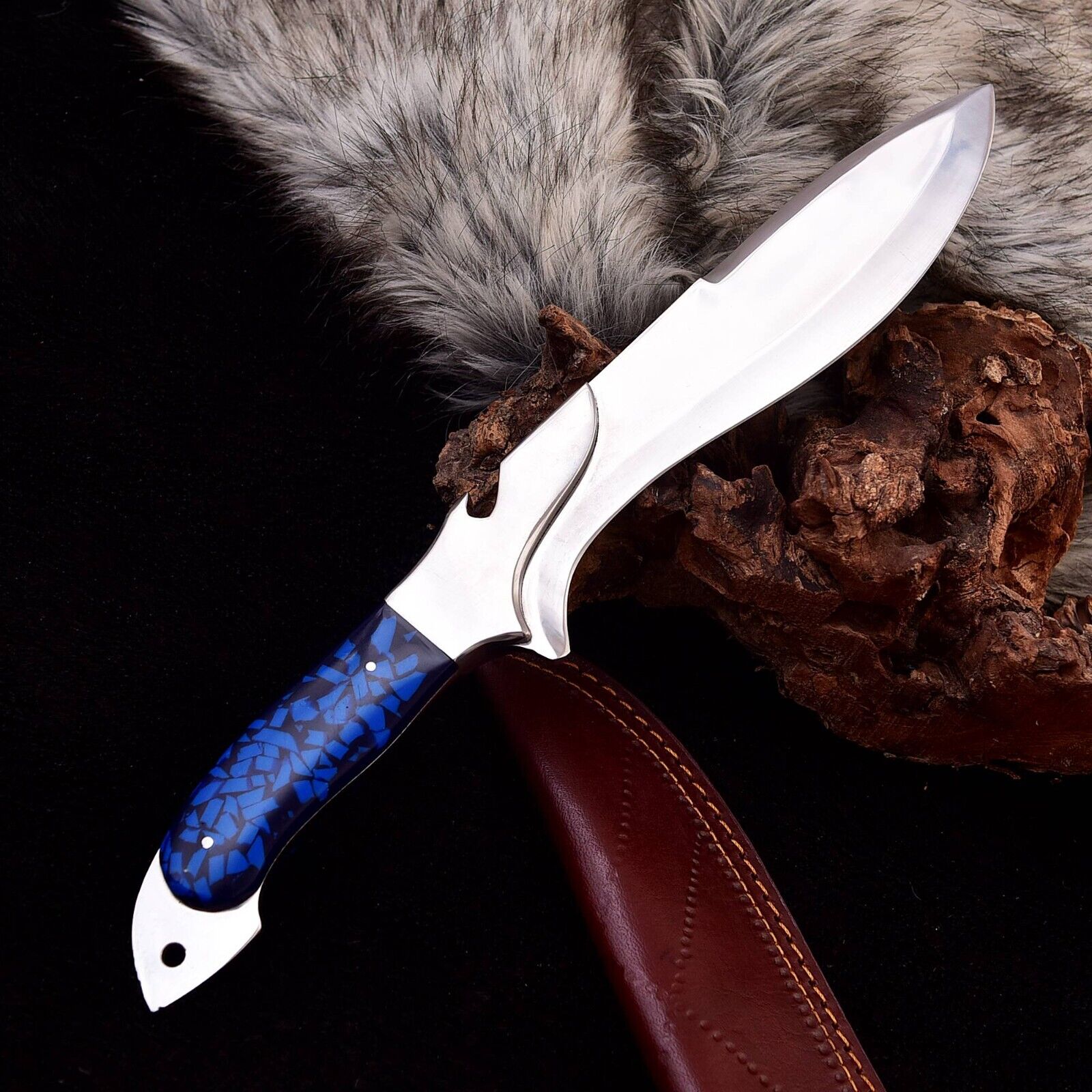 Forged Knife, Fixed Blade Knife, Handmade, Steel Knife, Hunting Gear, Best Gift