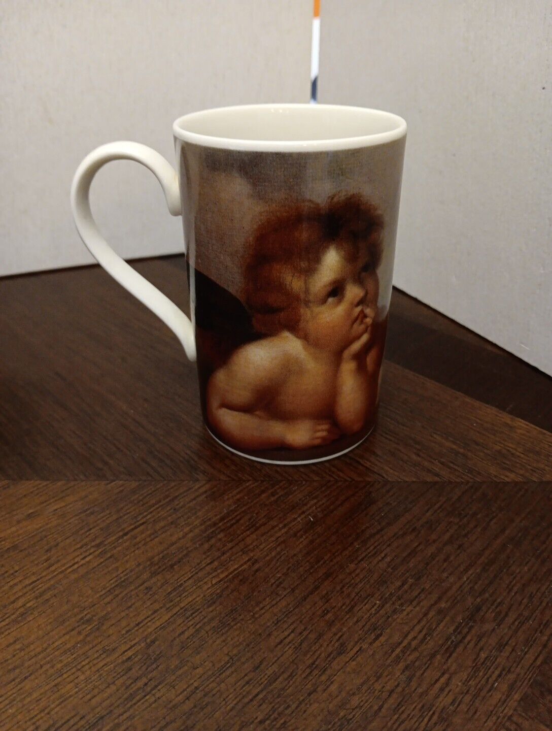 Dunoon Cup Made In Scotland Cherubs Coffee Cup Mug Fine Bone China