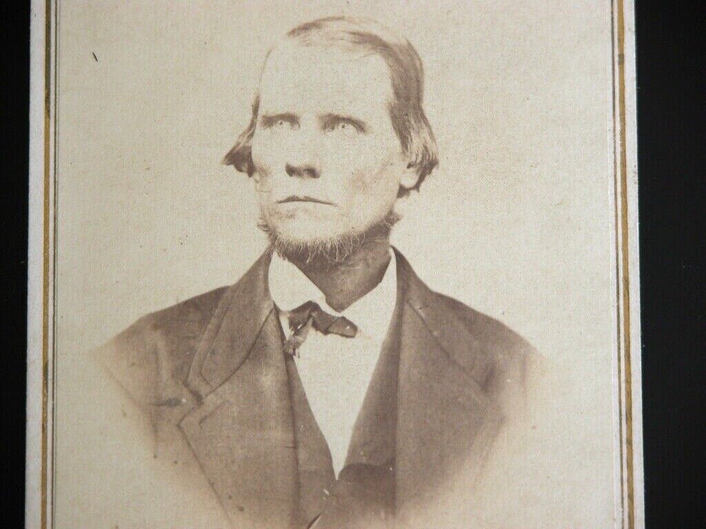 James Fenner Jim Fenner CDV Albumen Print Portrait 1850s Sarah