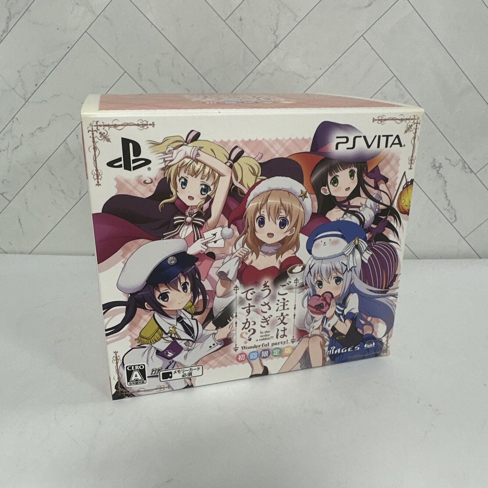 IS THE ORDER OF THE RABBIT? Wonderful Party PS Vita Limited Edition Japanese