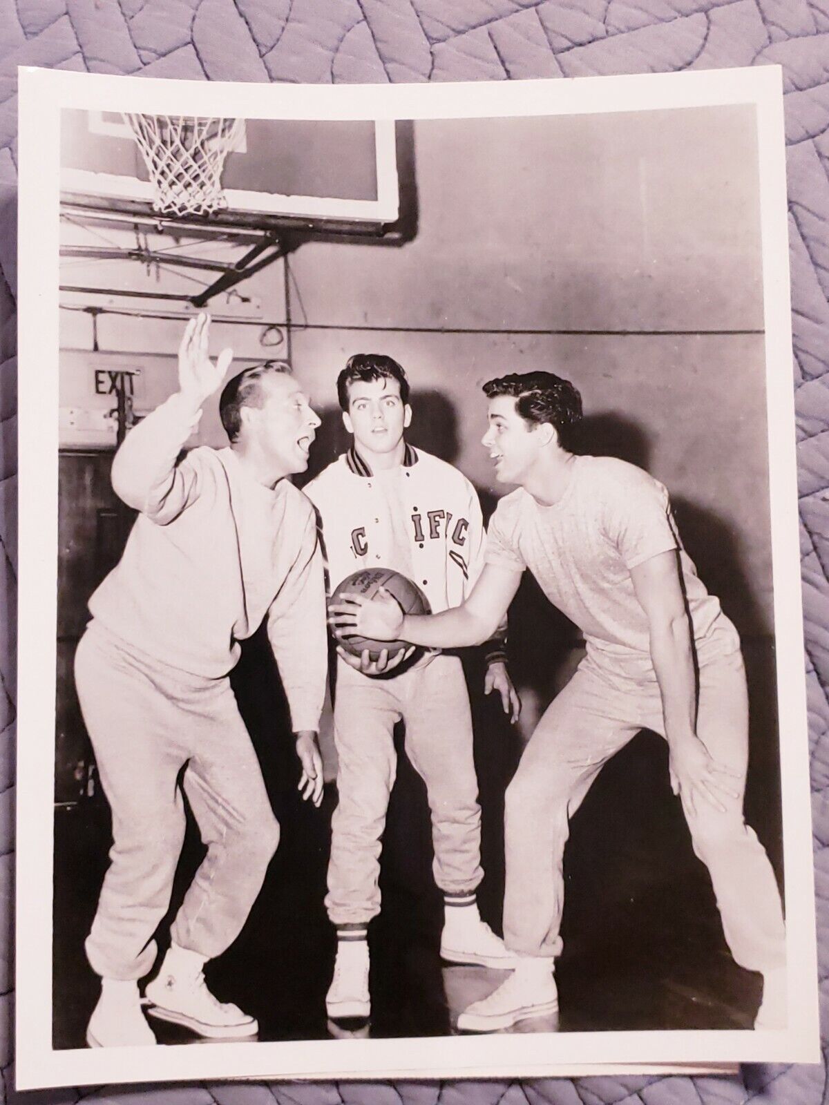 1965 ABC Press Photo HIGH TIME Movie Bing Crosby, Fabian, Richard Beymer