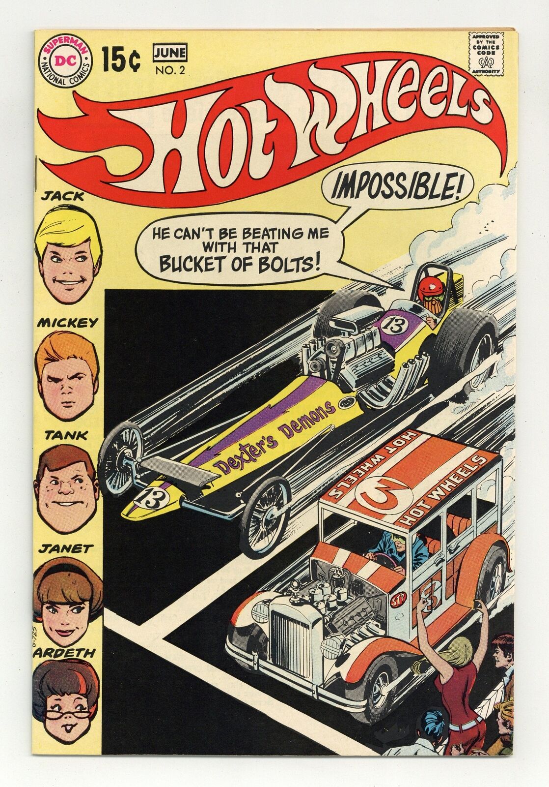 Hot Wheels #2 FN/VF 7.0 1970