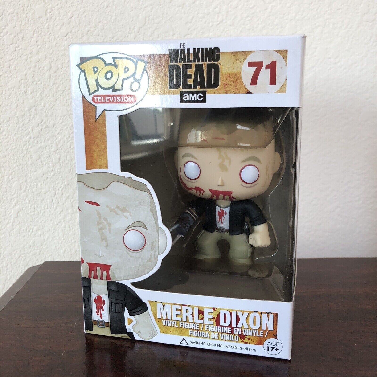 Funko POP TV: The Walking Dead 71# Merle Dixon Gifts Toys Vinyl Action Figures