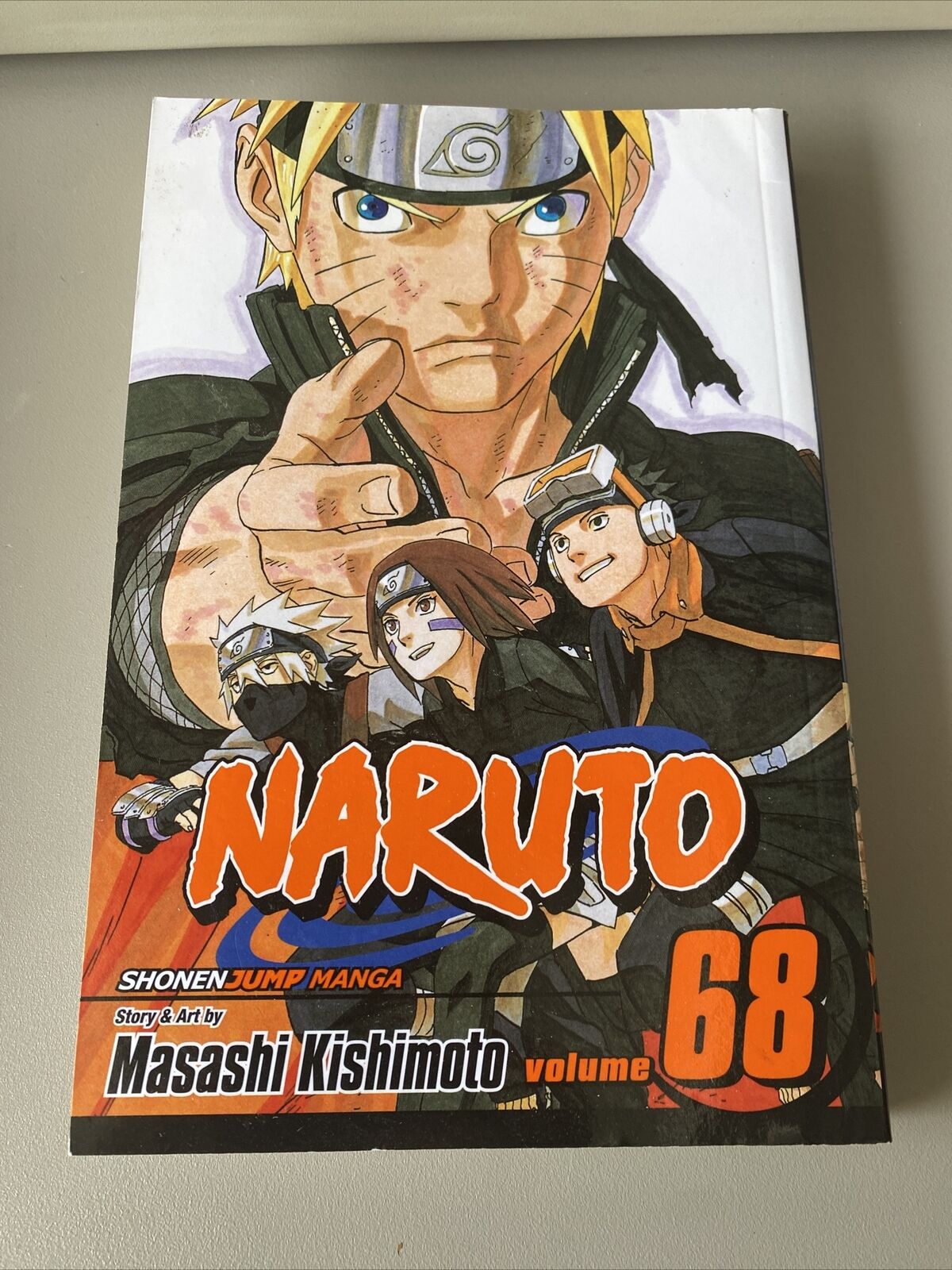 Naruto Volume 68 by Masashi Kishimoto - Shonen Jump Manga - 2014 First Printing