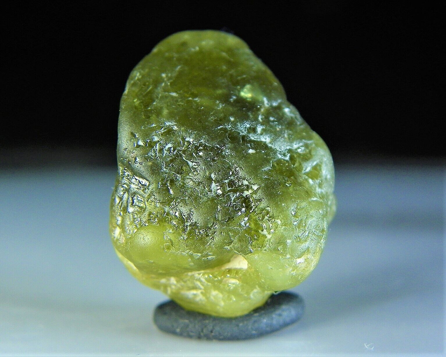 43 ct  Green Herderite  Synergy 12 stone Excellent healing power stone 7/8 