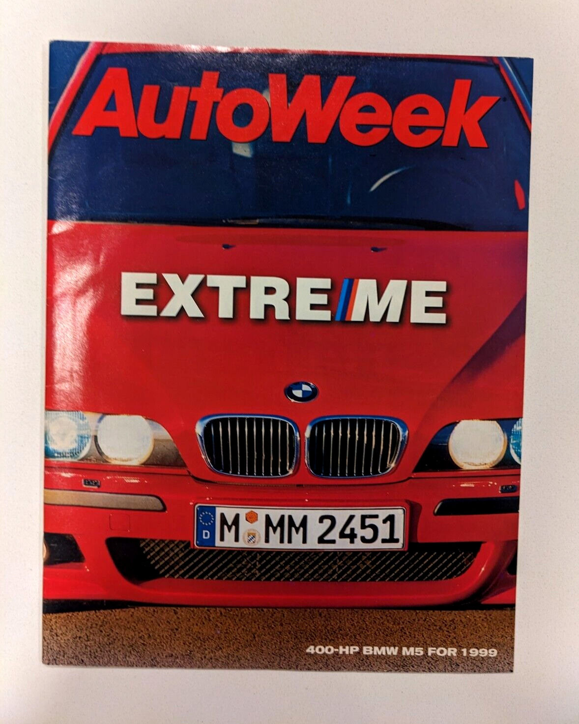 AutoWeek Magazine December 1998 - BMW E39 M5 Issue