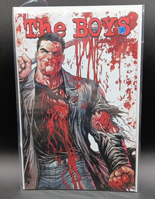 The Boys #3 - Battle Damage Tyler Kirkham NM Trade Comic Book