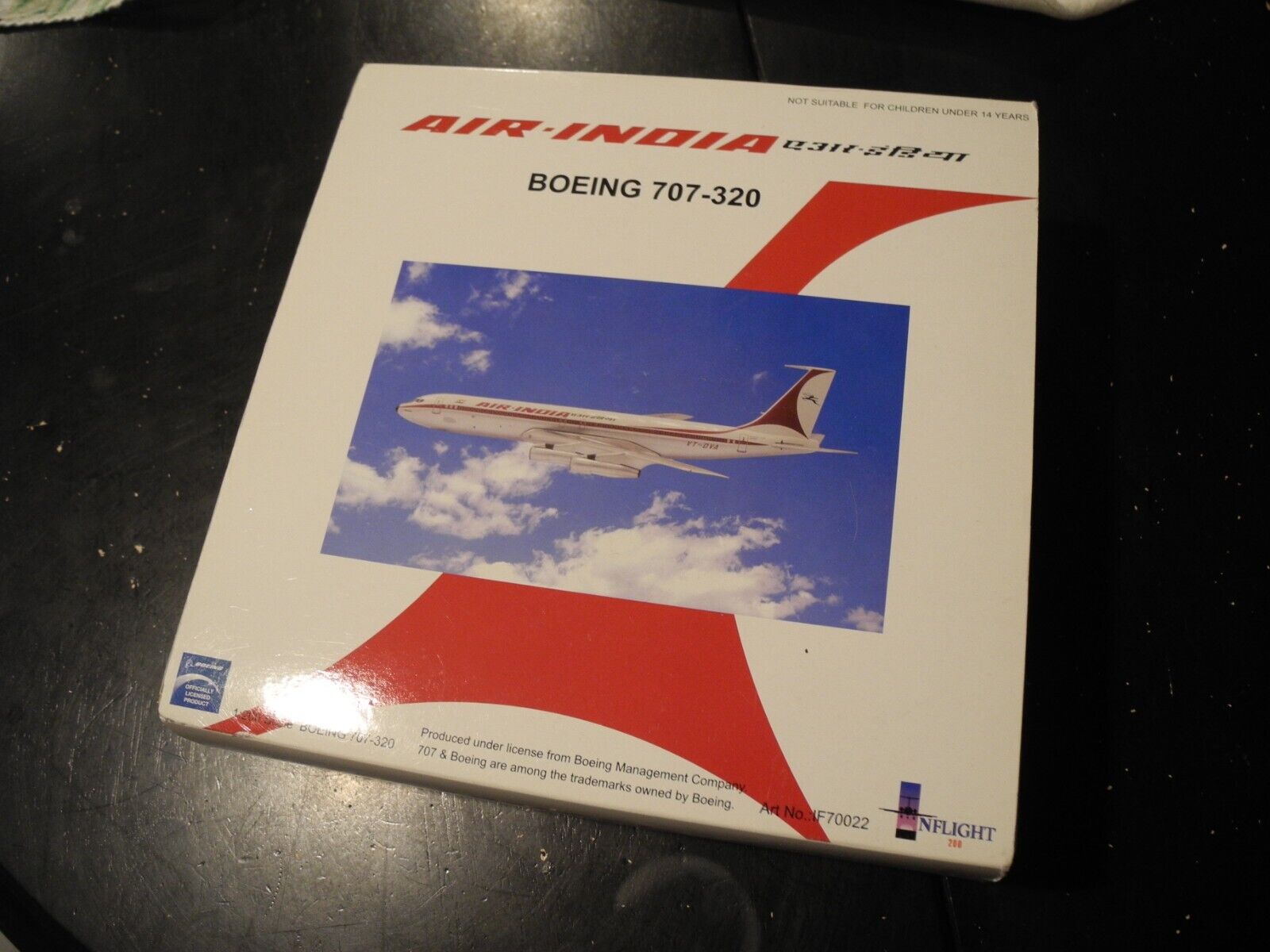 Extremely RARE Boeing 707, AIR INDIA, 1:200, Perfect, NIB, Discontinued