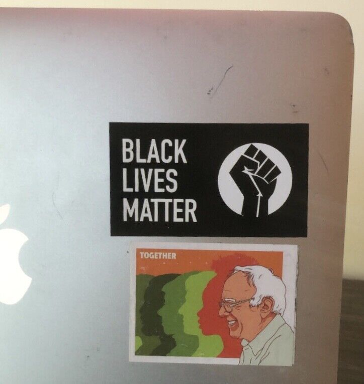 Black Lives Matter BLM Laptop Sticker