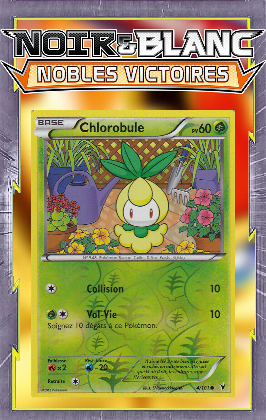 Reverse Chlorobule - NB03:Noble Victoires - 4/101 - French Pokemon Card