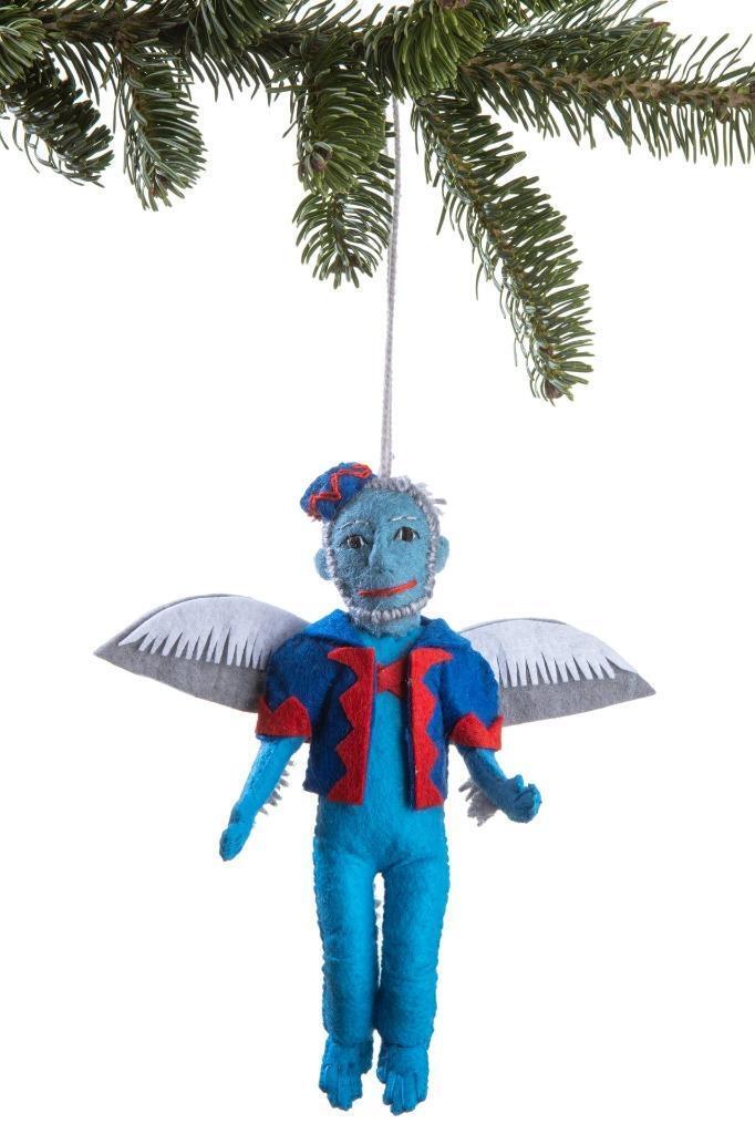 Flying Monkey Wizard of Oz Felt Ornament Handmade Year Round