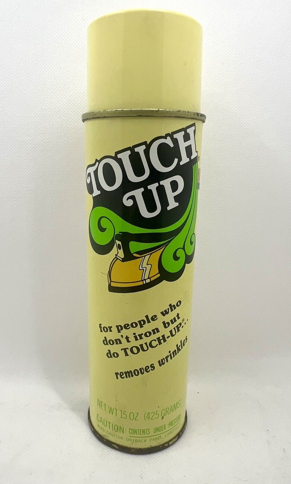 Vintage BON AMI Touch Up Wrinkle Spray NOS Rare Faultless Starch Movie Prop Full