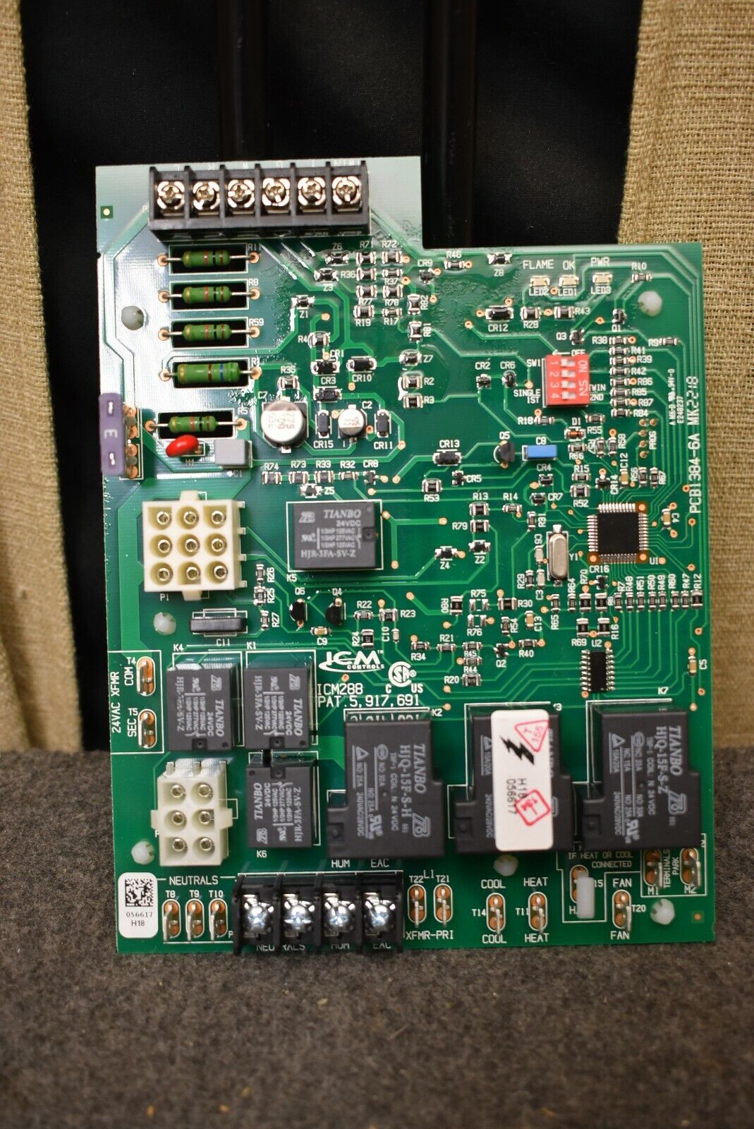 ICM Controls ICM288 Furnace Control Circuit Board