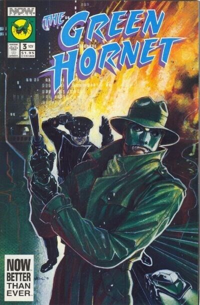 The Green Hornet (1991) #3 Direct Market VF. Stock Image