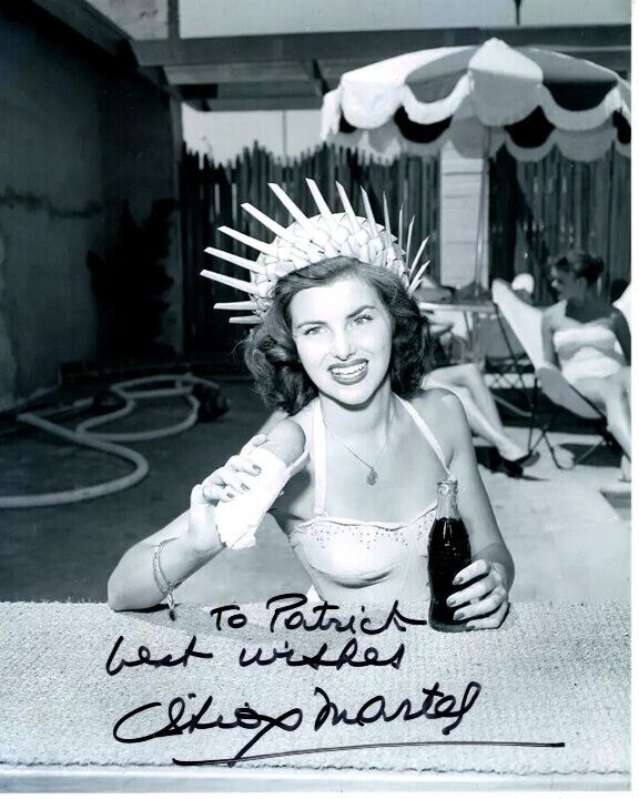 CHRISTIANE MARTEL Autographed Signed 8x10 Photograph - To Patrick MISS UNIVERSE