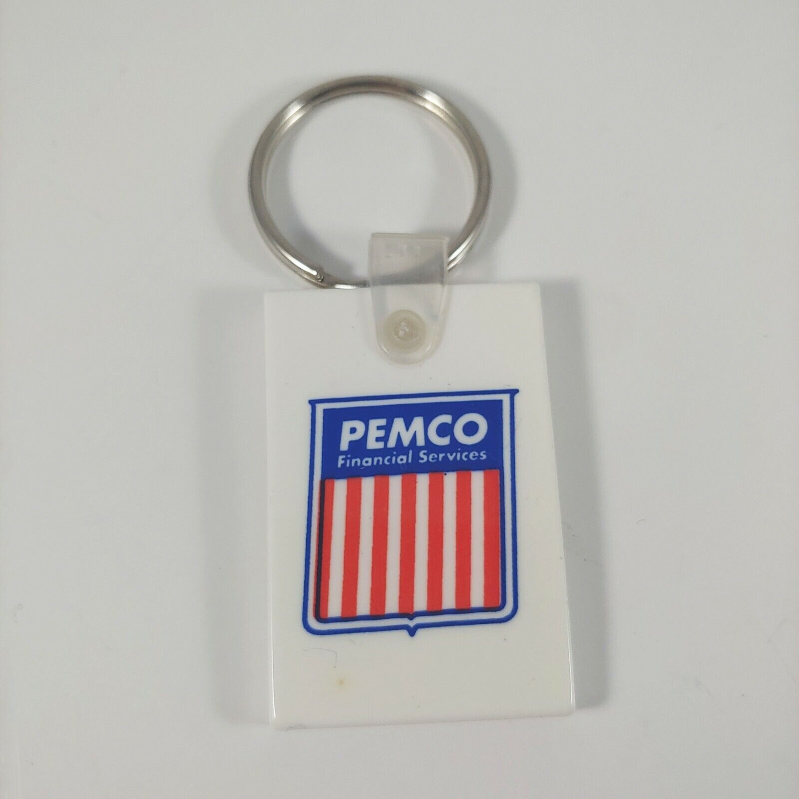 Pemco Financial Services Banking Keychain Key Ring Spokane Seattle Washington