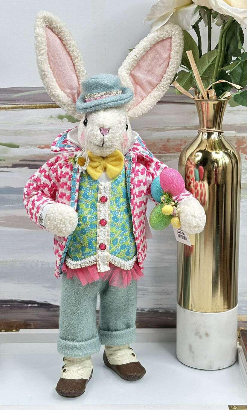 Karen Didion Mr. Easter Bunny Collectible Plush Bunny 25’’