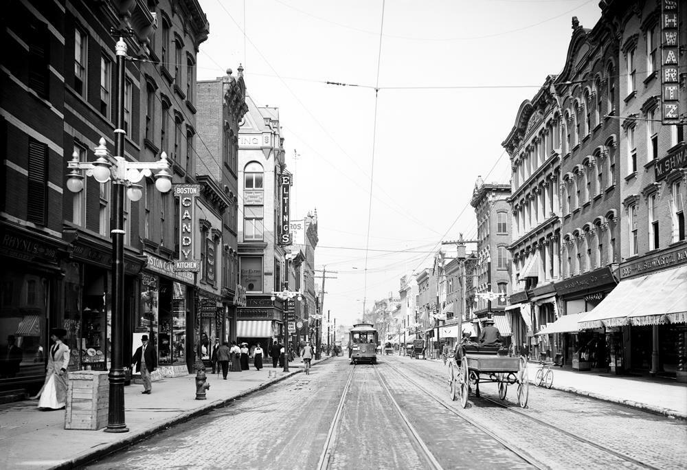 Early 1900's Main St, Poughkeepsie, NY Old Photo 13