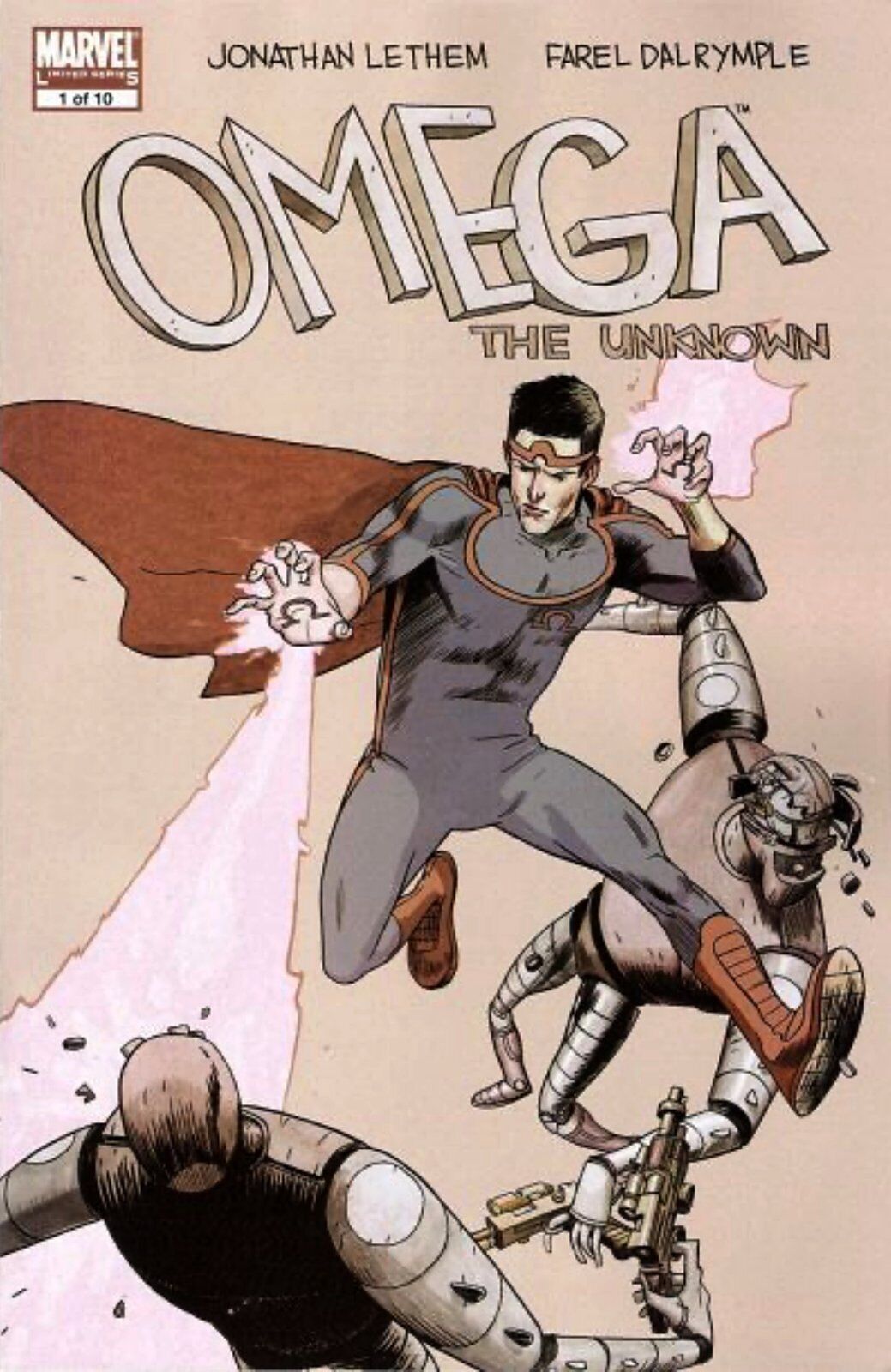 Omega: The Unknown #1 (2007-2008) Marvel Comics
