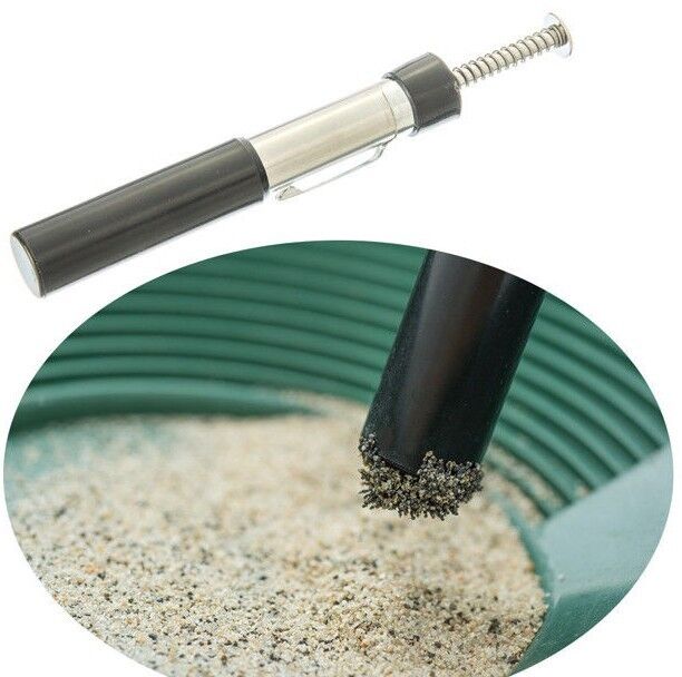5lb Black Sand Pocket Separator Magnet Pen Gold Mining Panning Prospecting
