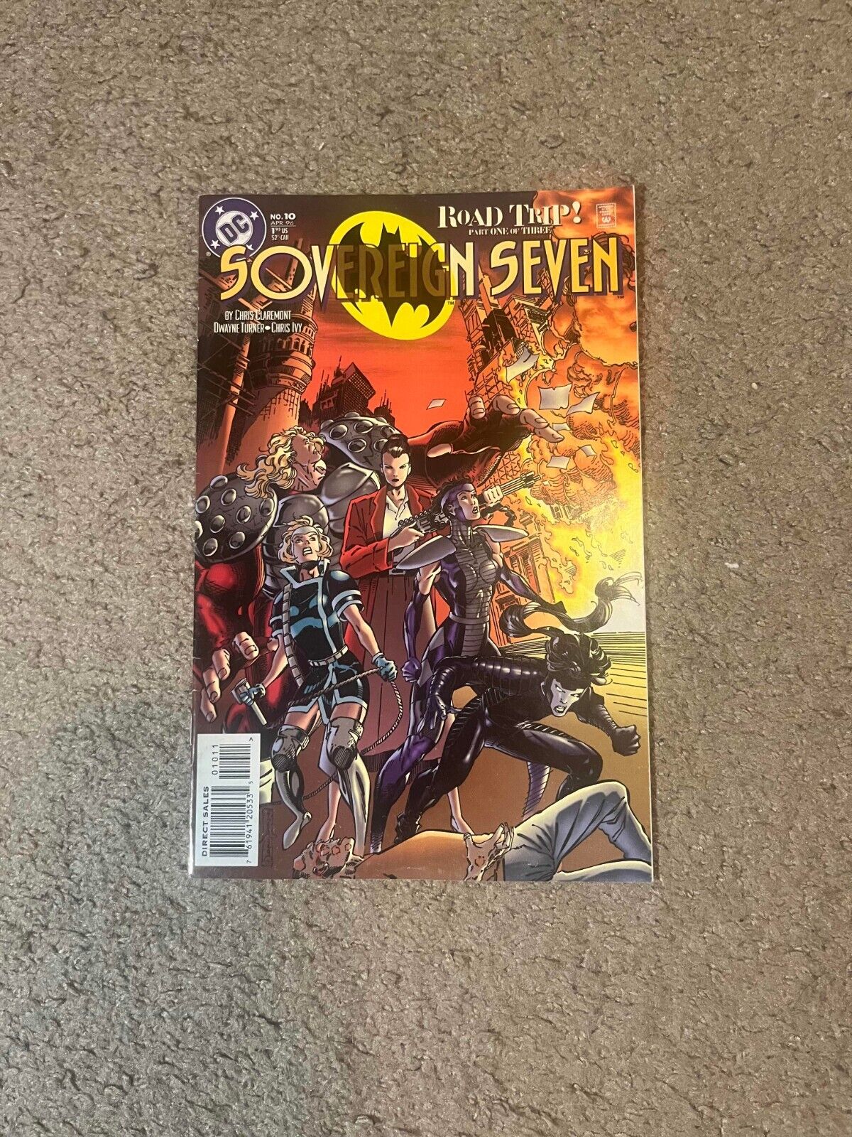 Sovereign Seven #10 (DC Comics April 1996)