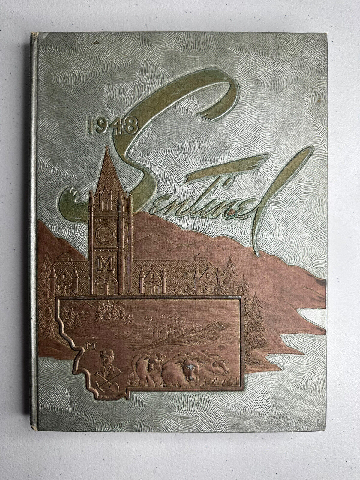 Vintage 1948 Montana State University Yearbook - Historical MSU Memorabilia Vint
