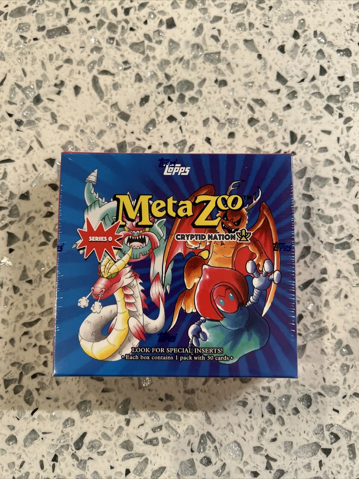 2021 Topps MetaZoo Series O Cryptid Nation 30 Card Box Pack  New Sealed