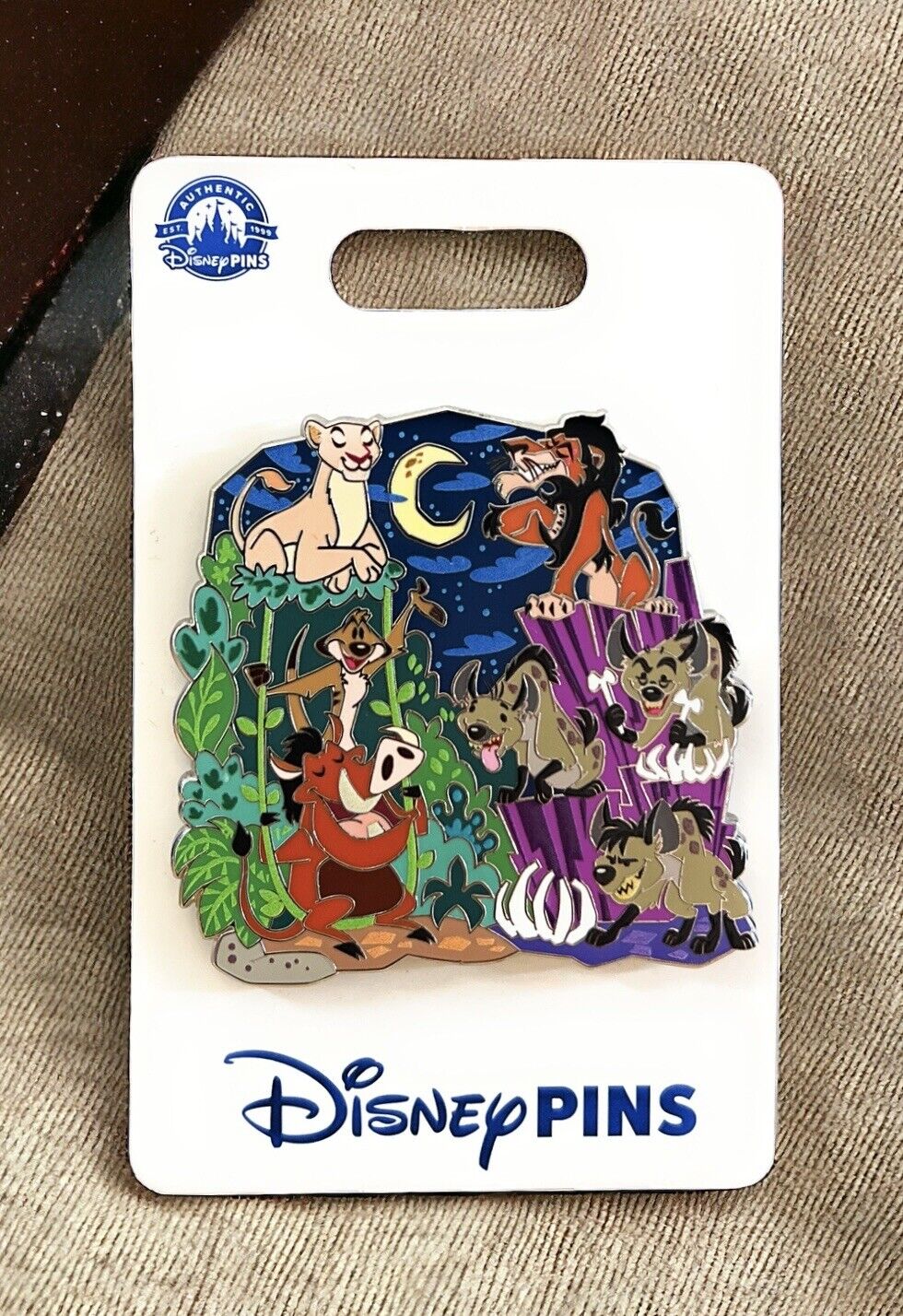 Disney Parks Lion King Cluster Family Trading Pin Nala Timon Pumbaa Scar - NEW