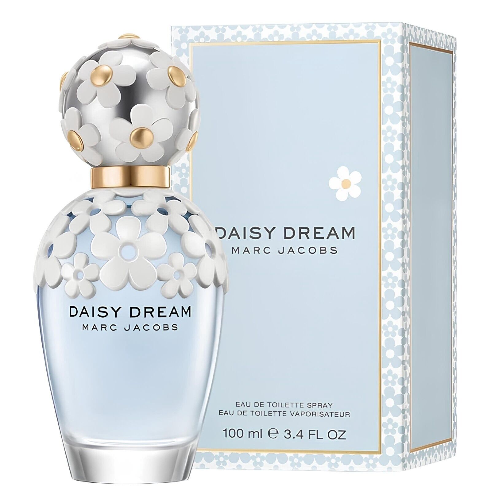 New Ma.rc Ja.cob.s Daisy Dream Eau De Toilette EDT Spray For Women 3.4 Oz/100 ml