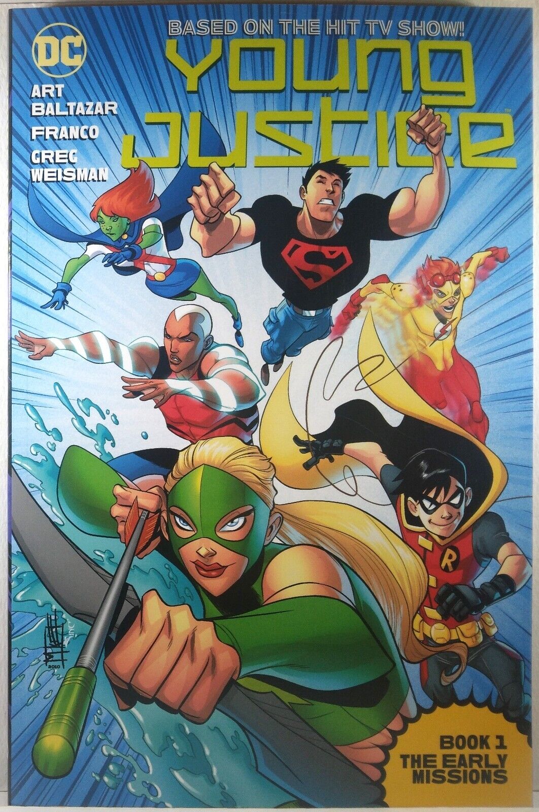 💥 YOUNG JUSTICE ANIMATED THE EARLY MISSIONS BOOK ONE 1 TP TPB DC COMICS 2019