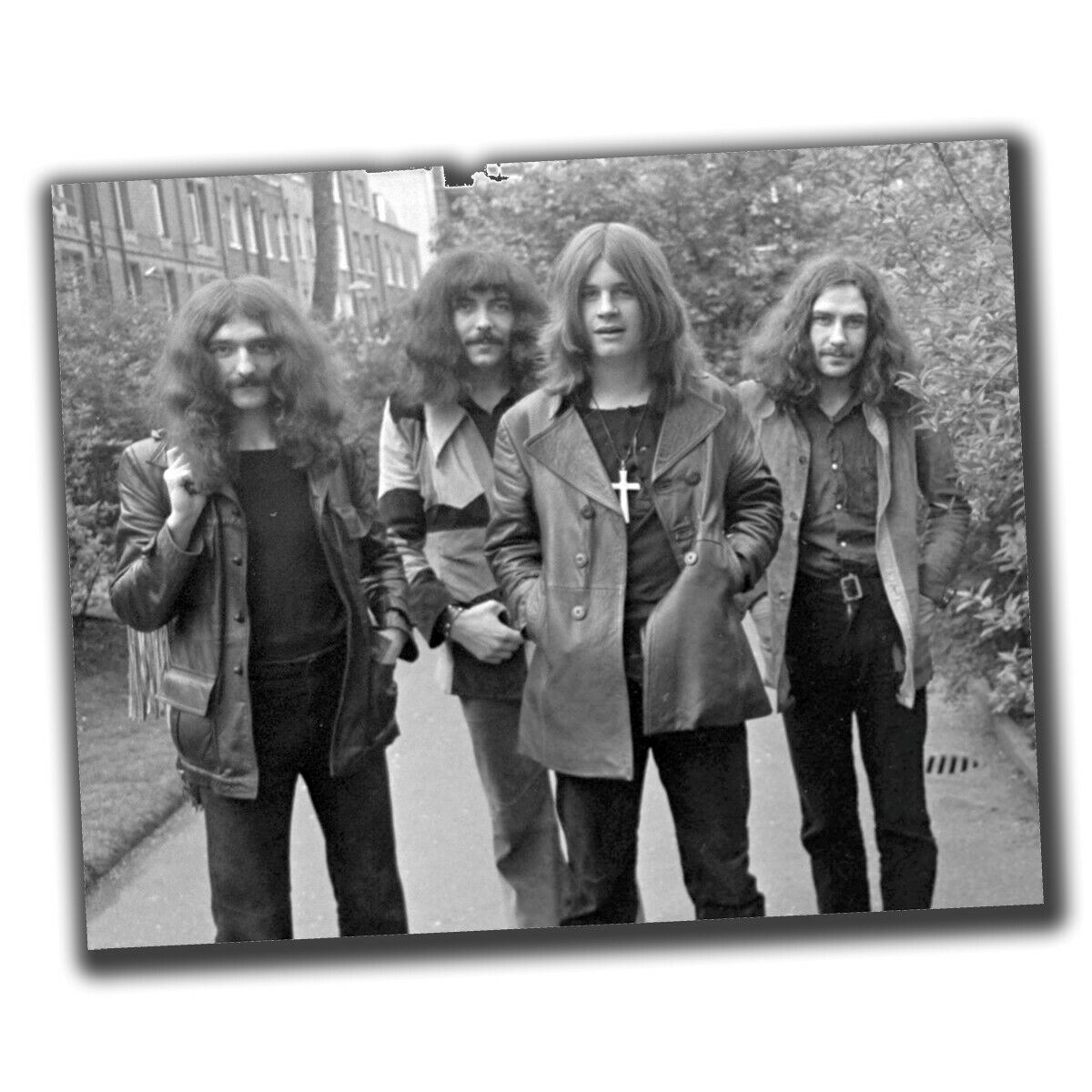 Black Sabbath FINE ART Celebrities Vintage Photo Glossy Big Size 8X10in J010