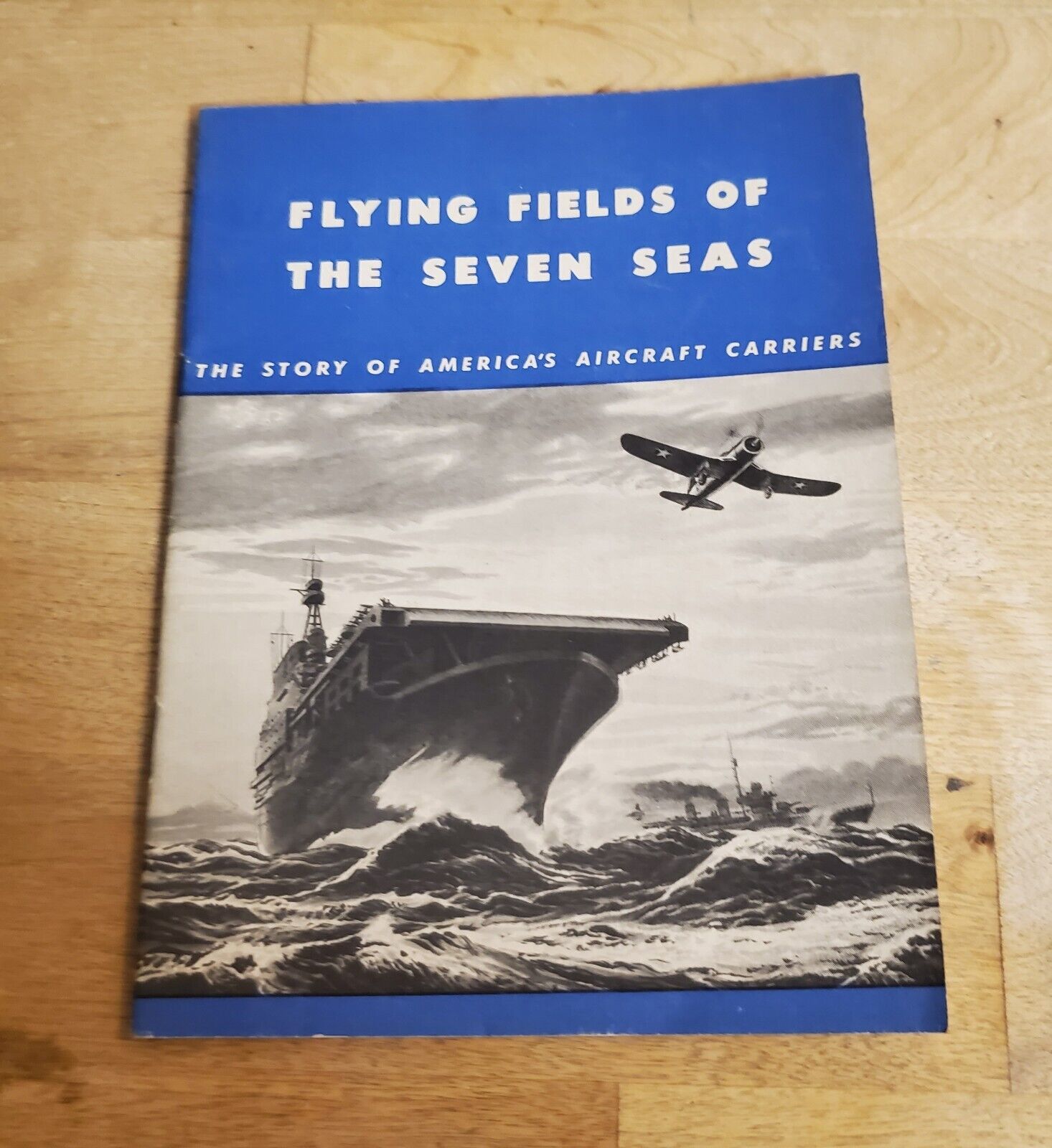 RARE: WWII BOOKLET: FLYING FIELDS OF THE SEVEN SEAS: JOHN HANCOCK LIFE INSURANCE